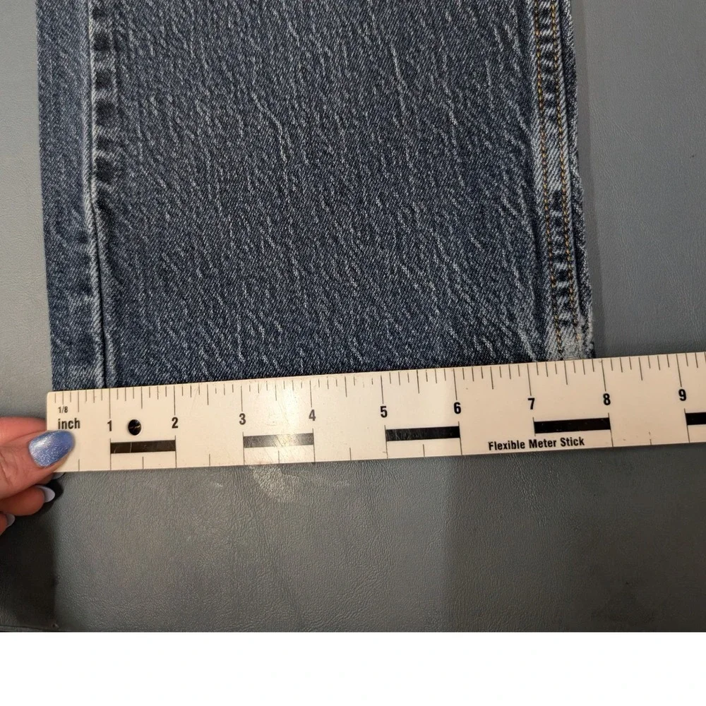 Levi's 505 Regular Fit Jeans Mens 38x30 Blue Medium Wash Straight Leg 00505-2018